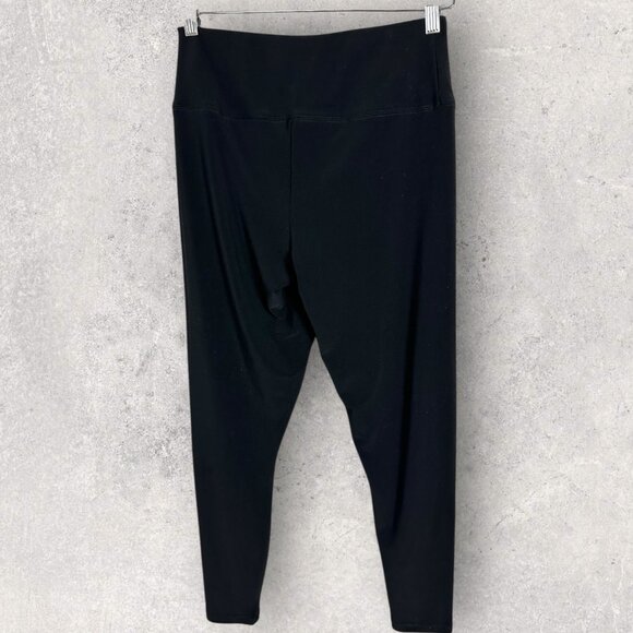 Sympli Canada Black High Rise Stretch Jersey‎ Leggings Womens Size 10 Minimalist - Picture 3 of 10